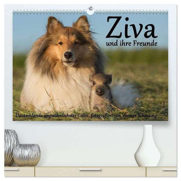 Ziva und ihre Freunde (hochwertiger Premium Wandkalender 2027 DIN A2 quer) Kunstdruck in Hochglanz