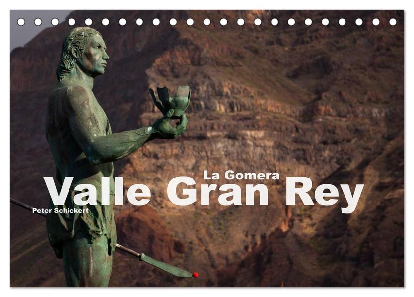 La Gomera - Valle Gran Rey (Tischkalender 2027 DIN A5 quer) CALVENDO Monatskalender