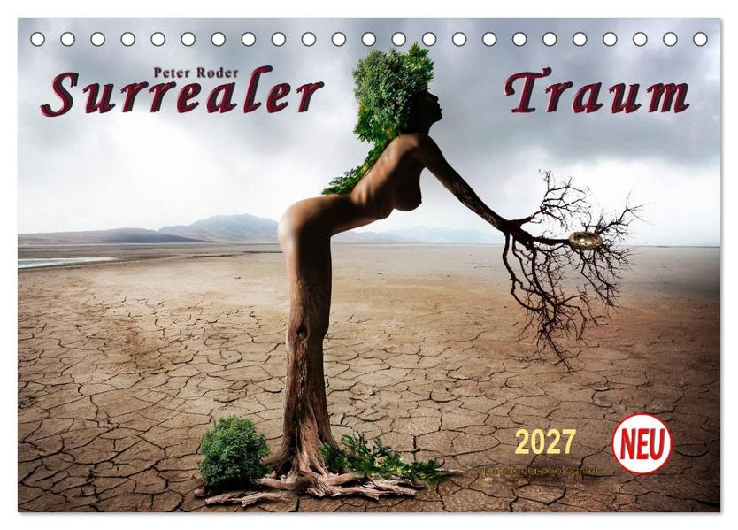 Surrealer Traum (Tischkalender 2027 DIN A5 quer) CALVENDO Monatskalender
