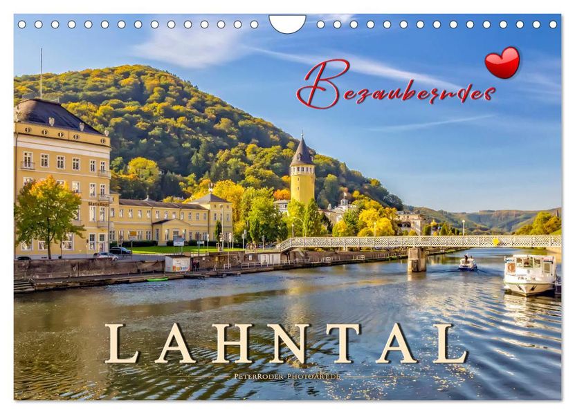 Bezauberndes Lahntal (Wandkalender 2027 DIN A4 quer) CALVENDO Monatskalender