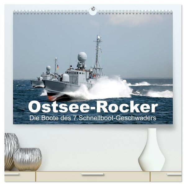 Ostsee-Rocker (hochwertiger Premium Wandkalender 2027 DIN A2 quer) Kunstdruck in Hochglanz