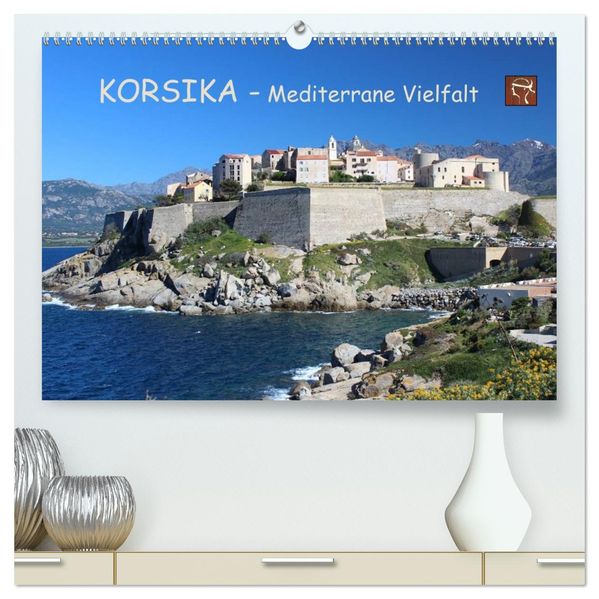 Korsika - Mediterrane Vielfalt (hochwertiger Premium Wandkalender 2027 DIN A2 quer) Kunstdruck in Hochglanz