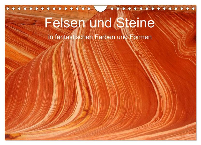 Felsen und Steine in fantastischen Farben und Formen (Wandkalender 2027 DIN A4 quer) CALVENDO Monatskalender