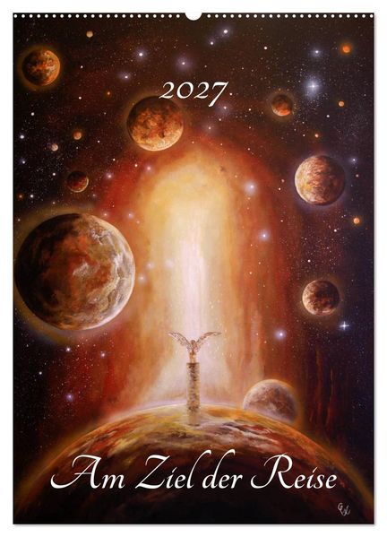 Am Ziel der Reise (Wandkalender 2027 DIN A2 hoch) CALVENDO Monatskalender