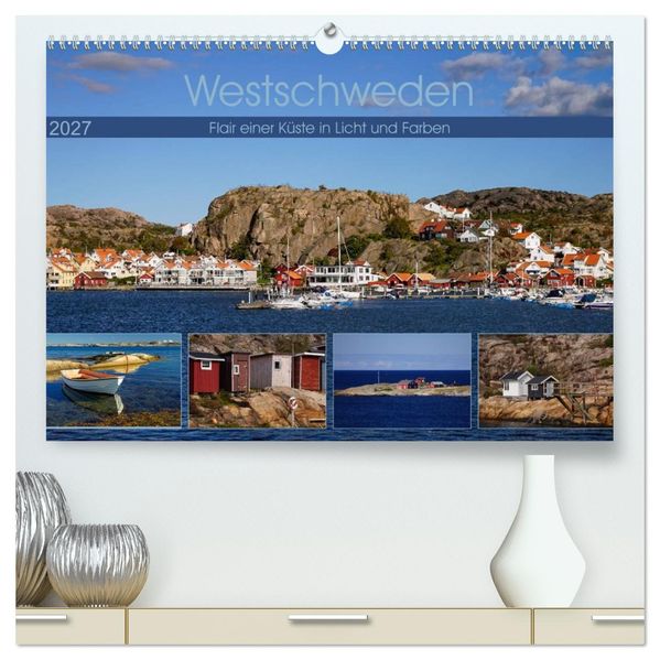 Westschweden - Flair einer Küste in Licht und Farben (hochwertiger Premium Wandkalender 2027 DIN A2 quer) Kunstdruck in Hochglanz