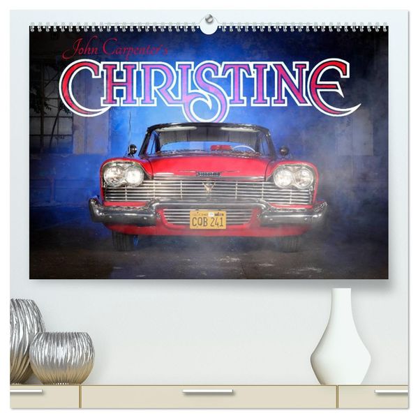 John Carpenters Christine (hochwertiger Premium Wandkalender 2027 DIN A2 quer) Kunstdruck in Hochglanz