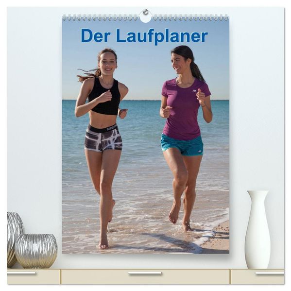 Der Laufplaner (hochwertiger Premium Wandkalender 2027 DIN A2 hoch) Kunstdruck in Hochglanz