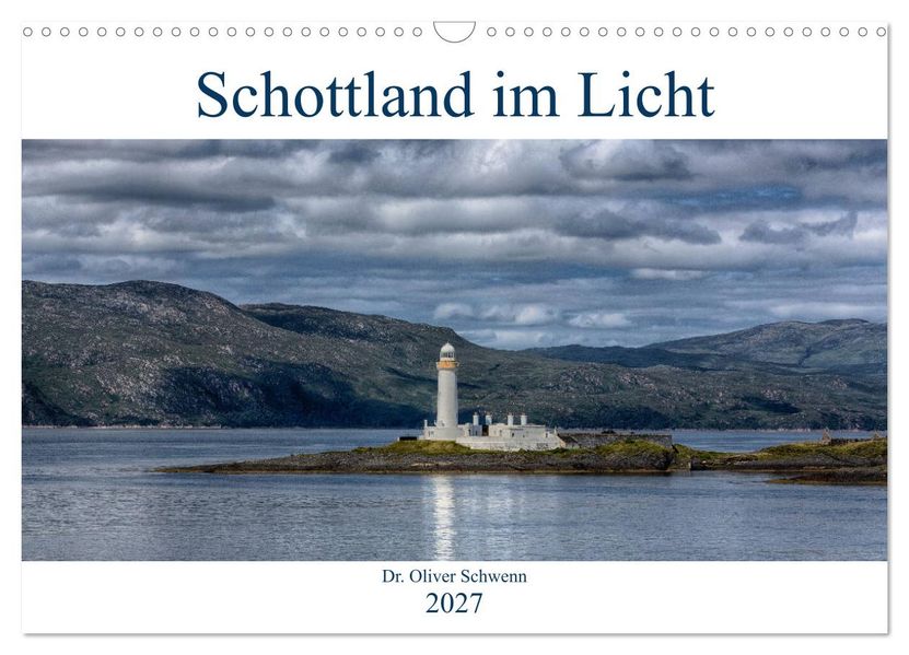 Schottland im Licht (Wandkalender 2027 DIN A3 quer) CALVENDO Monatskalender