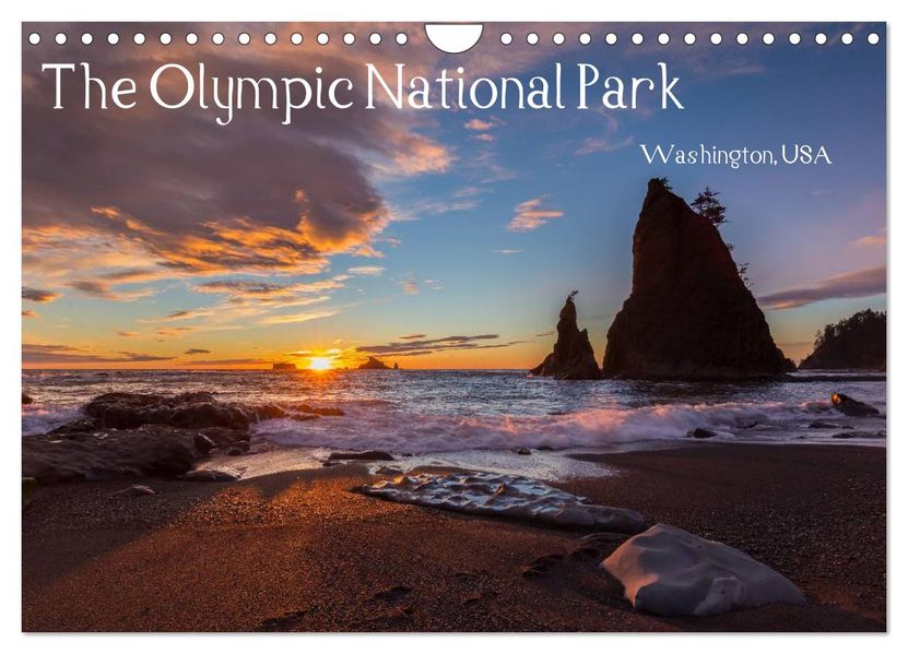 The Olympic National Park - Washington USA (Wandkalender 2027 DIN A4 quer) CALVENDO Monatskalender