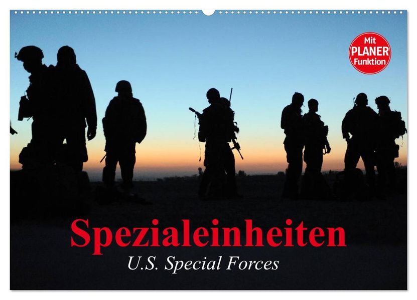 Spezialeinheiten U.S. Special Forces (Wandkalender 2027 DIN A2 quer) CALVENDO Monatskalender