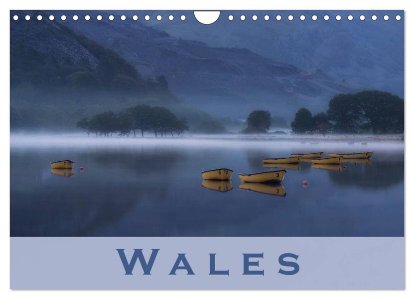 Wales (Wall Calendar 2027 DIN A4 landscape) CALVENDO 12 Month Wall Calendar