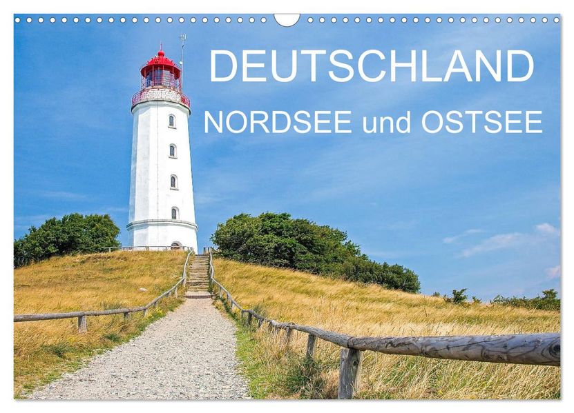 Deutschland- Nordsee und Ostsee (Wandkalender 2027 DIN A3 quer) CALVENDO Monatskalender