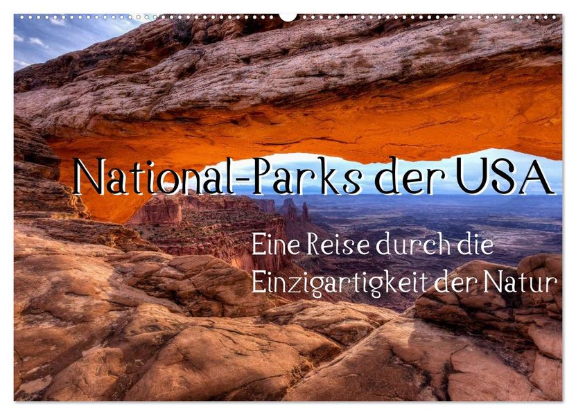 National-Parks der USA (Wandkalender 2027 DIN A2 quer) CALVENDO Monatskalender