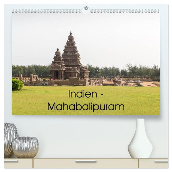 Indien - Mahabalipuram (hochwertiger Premium Wandkalender 2027 DIN A2 quer) Kunstdruck in Hochglanz