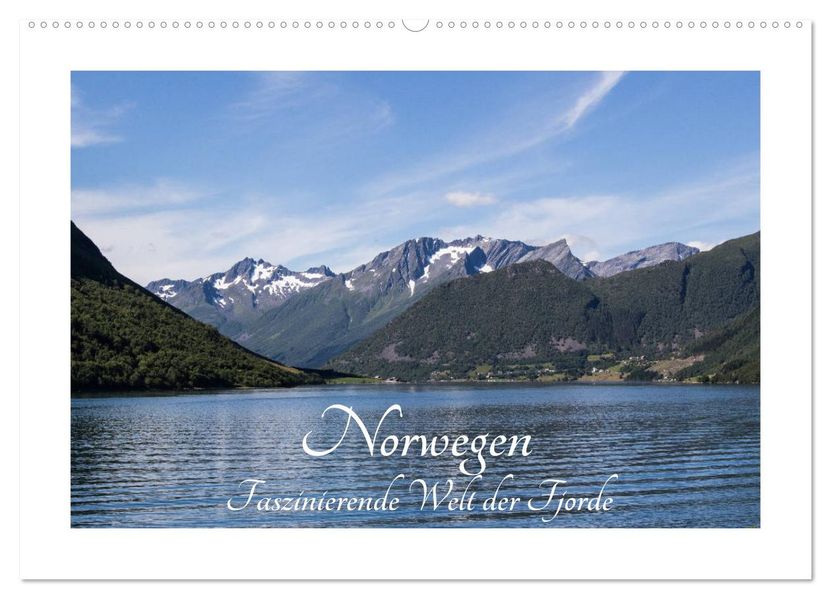Norwegen - Faszinierende Welt der Fjorde (Wandkalender 2027 DIN A2 quer) CALVENDO Monatskalender