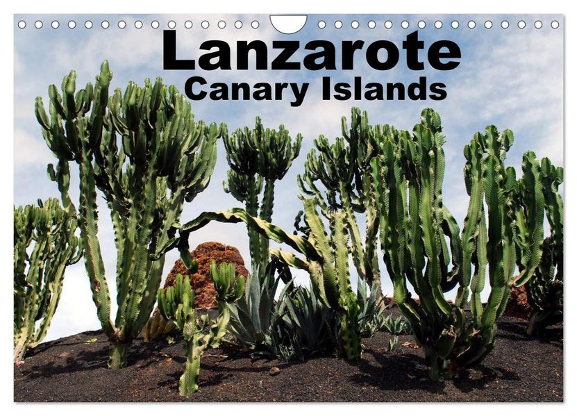 Lanzarote - Canary Islands (Wall Calendar 2027 DIN A4 landscape) CALVENDO 12 Month Wall Calendar