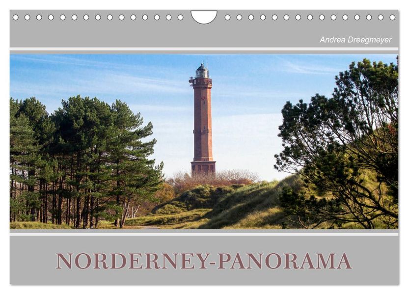 Norderney-Panorama (Wandkalender 2027 DIN A4 quer) CALVENDO Monatskalender