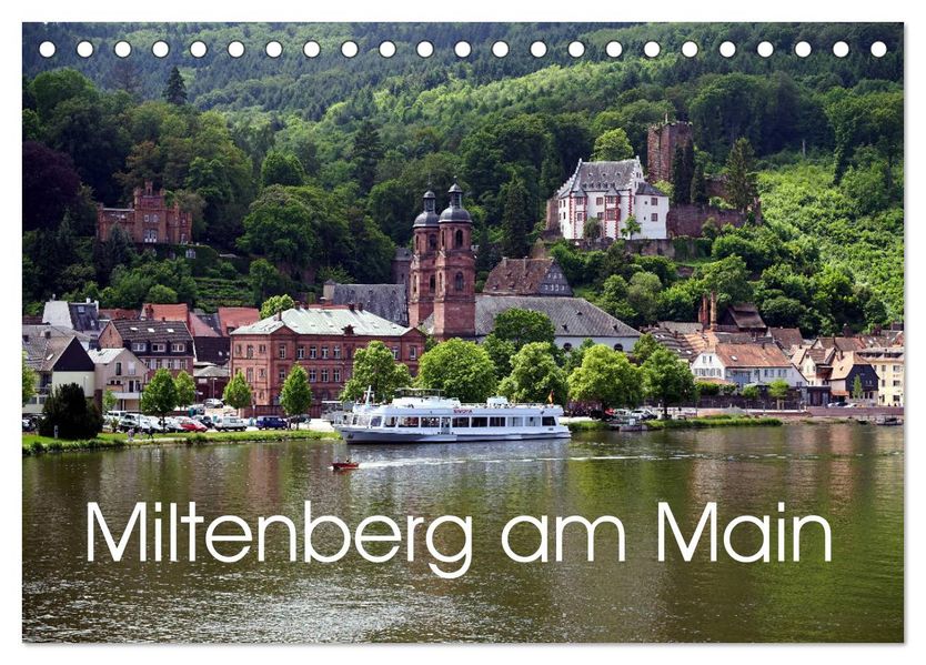 Miltenberg am Main (Tischkalender 2027 DIN A5 quer) CALVENDO Monatskalender