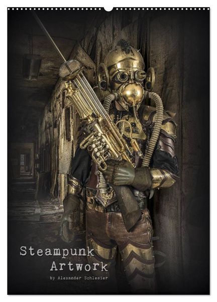 Steampunk Artwork (Wandkalender 2027 DIN A2 hoch) CALVENDO Monatskalender