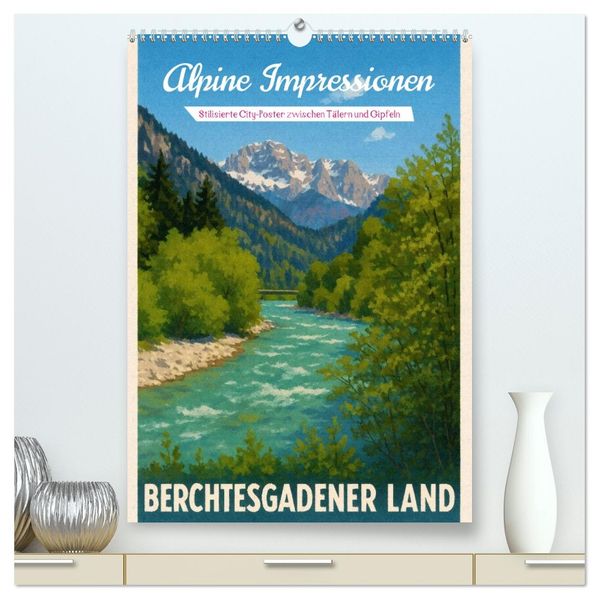 Alpine Impressionen Berchtesgadener Land (hochwertiger Premium Wandkalender 2027 DIN A2 hoch) Kunstdruck in Hochglanz