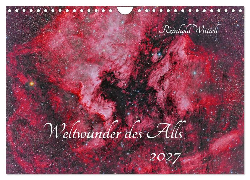 Weltwunder des Alls (Wandkalender 2027 DIN A4 quer) CALVENDO Monatskalender