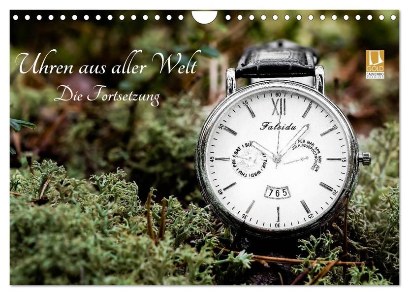 Uhren aus aller Welt - Die Fortsetzung (Wandkalender 2027 DIN A4 quer) CALVENDO Monatskalender