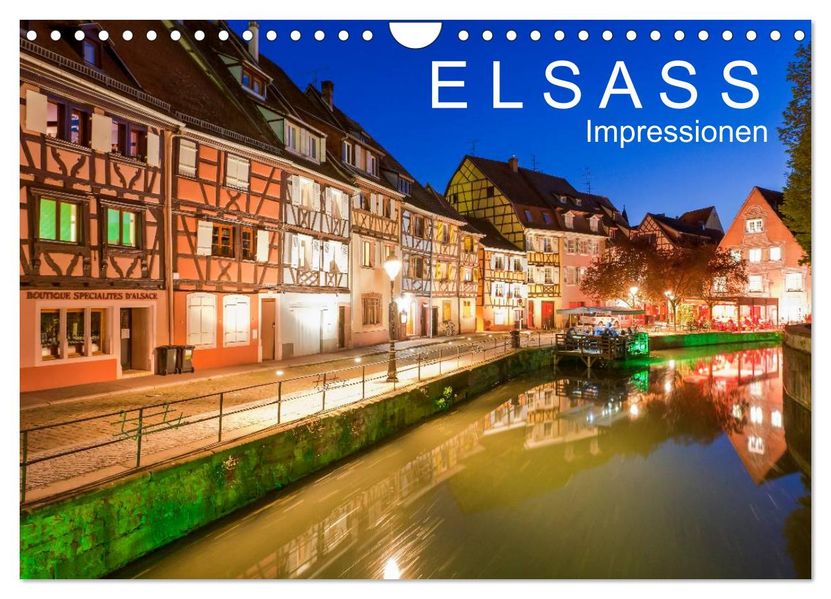 E L S A S S Impressionen (Wandkalender 2027 DIN A4 quer) CALVENDO Monatskalender