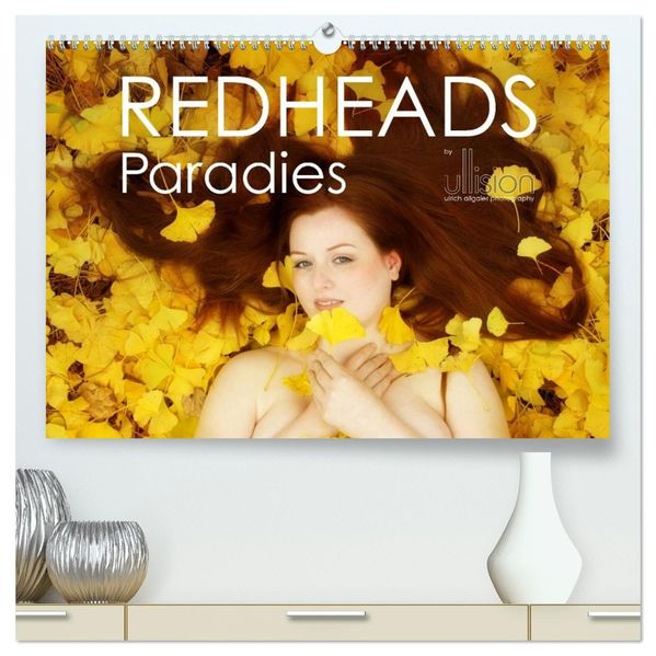REDHEADS Paradies (hochwertiger Premium Wandkalender 2027 DIN A2 quer) Kunstdruck in Hochglanz