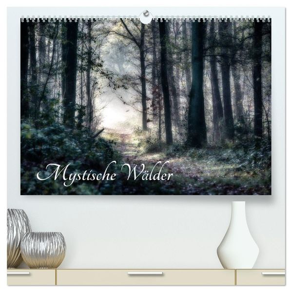 Mystische Wälder (hochwertiger Premium Wandkalender 2027 DIN A2 quer) Kunstdruck in Hochglanz