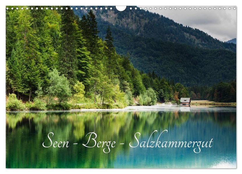 Seen - Berge - Salzkammergut (Wandkalender 2027 DIN A3 quer) CALVENDO Monatskalender