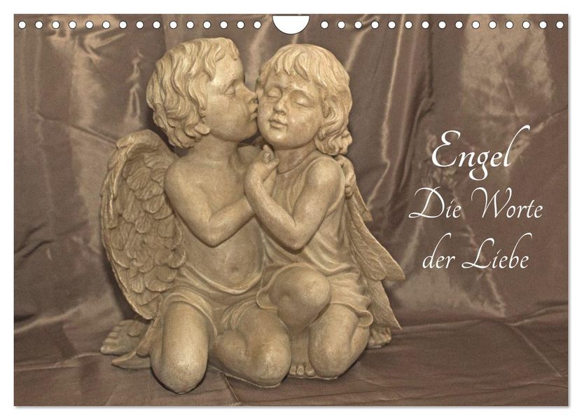Engel - Die Worte der Liebe (Wandkalender 2027 DIN A4 quer) CALVENDO Monatskalender