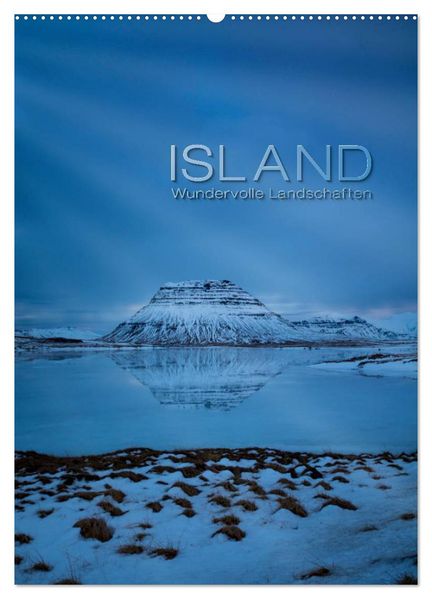 Island - Wundervolle Landschaften (Wandkalender 2027 DIN A2 hoch) CALVENDO Monatskalender