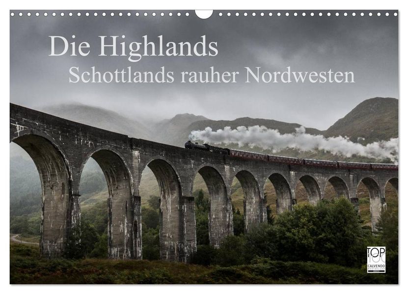 Die Highlands - Schottlands rauher Nordwesten (Wandkalender 2027 DIN A3 quer) CALVENDO Monatskalender