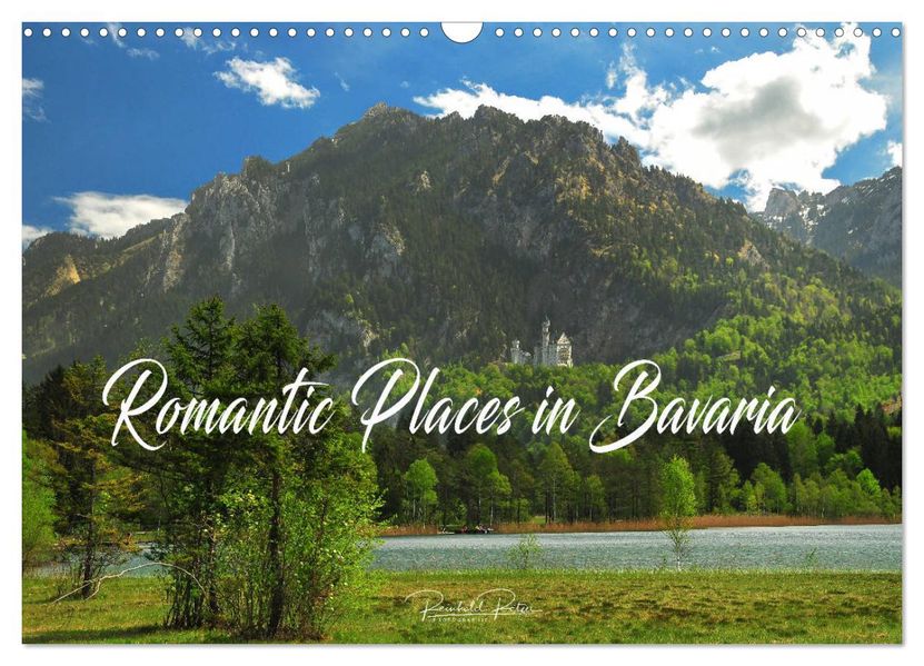 Romantic Places In Bavaria (Wall Calendar 2027 DIN A3 landscape) CALVENDO 12 Month Wall Calendar