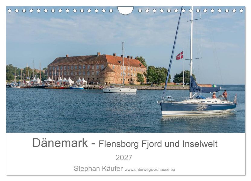 Dänemark - Flensborg Fjord und Inselwelt (Wandkalender 2027 DIN A4 quer) CALVENDO Monatskalender