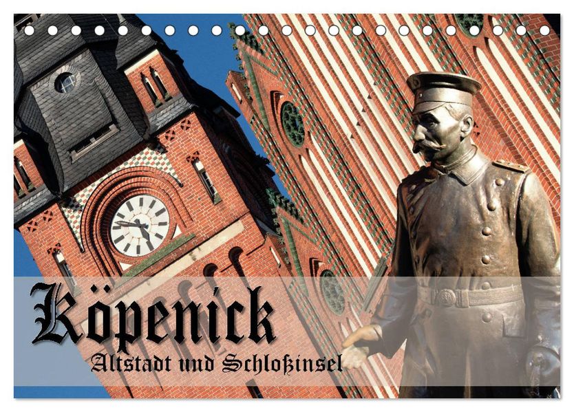 Köpenick - Altstadt und Schlossinsel (Tischkalender 2027 DIN A5 quer) CALVENDO Monatskalender