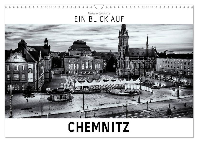 Ein Blick auf Chemnitz (Wandkalender 2027 DIN A3 quer) CALVENDO Monatskalender