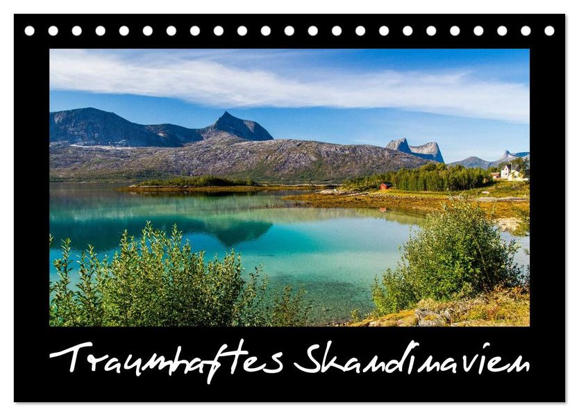 Traumhaftes Skandinavien (Tischkalender 2027 DIN A5 quer) CALVENDO Monatskalender