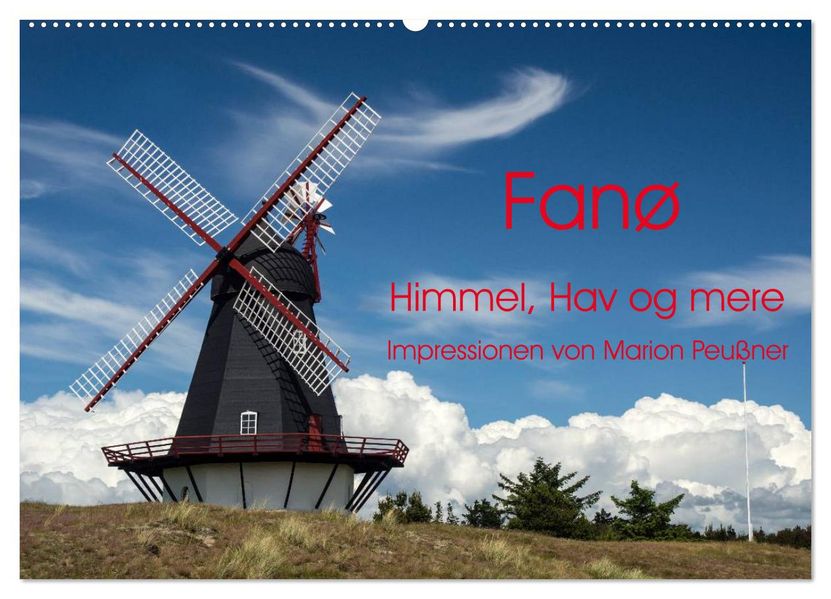 Fanø - Himmel Hav og mere (Wandkalender 2027 DIN A2 quer) CALVENDO Monatskalender