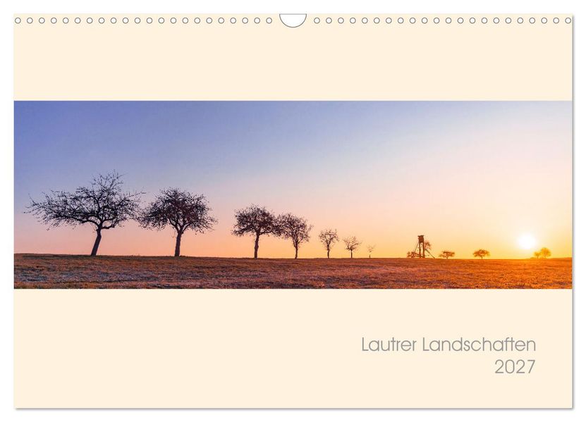 Lautrer Landschaften 2027 (Wandkalender 2027 DIN A3 quer) CALVENDO Monatskalender