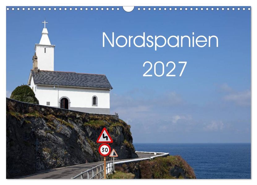 Nordspanien (Wandkalender 2027 DIN A3 quer) CALVENDO Monatskalender
