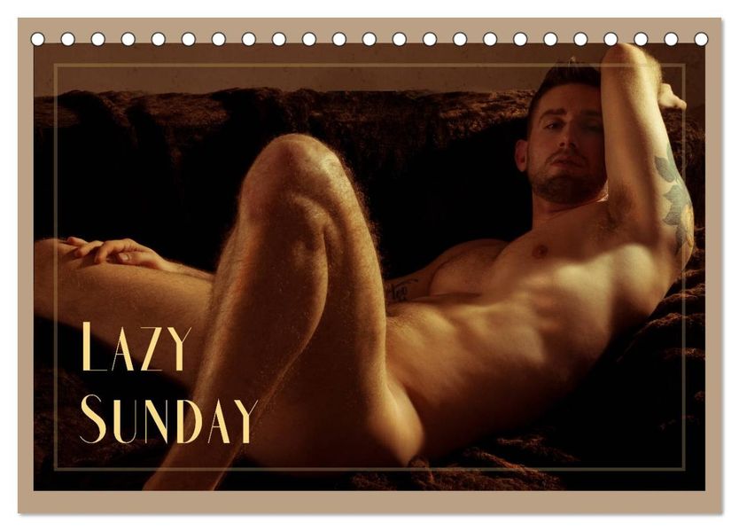 Lazy Sunday - Genieße hüllenlos die Ruhe (Tischkalender 2027 DIN A5 quer) CALVENDO Monatskalender
