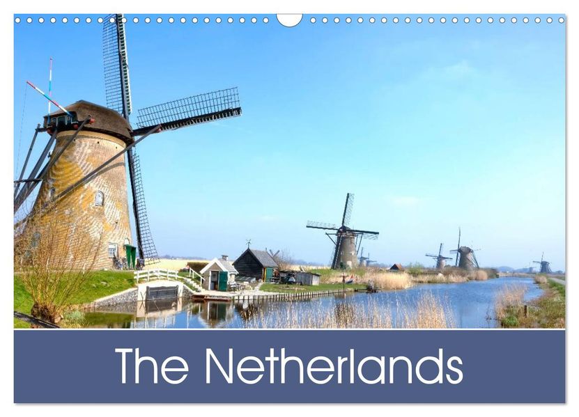The Netherlands (Wall Calendar 2027 DIN A3 landscape) CALVENDO 12 Month Wall Calendar