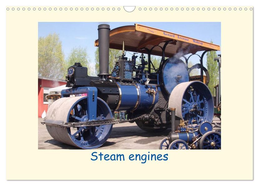 Steam engines (Wall Calendar 2027 DIN A3 landscape) CALVENDO 12 Month Wall Calendar