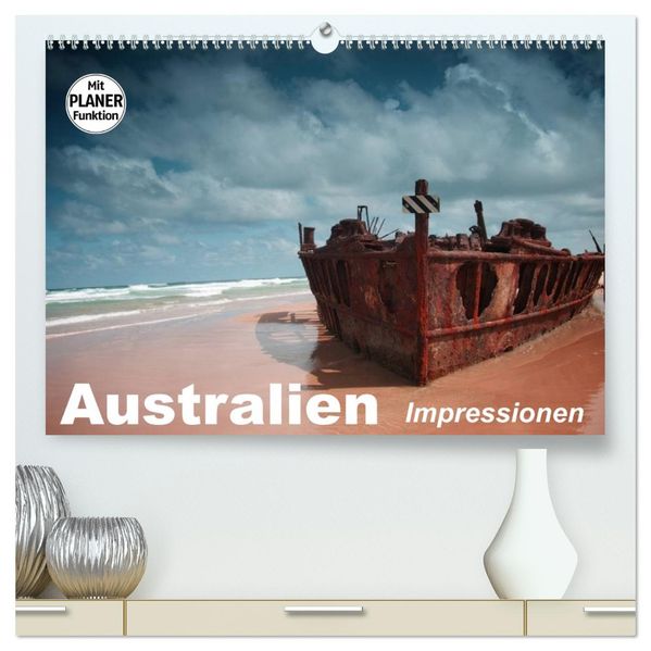 Australien. Impressionen (hochwertiger Premium Wandkalender 2027 DIN A2 quer) Kunstdruck in Hochglanz