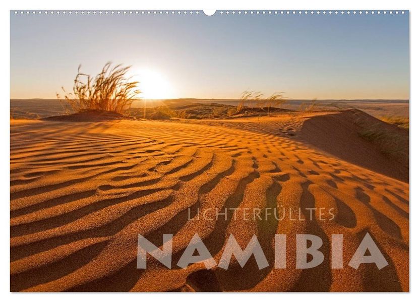 Lichterfülltes Namibia (Wandkalender 2027 DIN A2 quer) CALVENDO Monatskalender