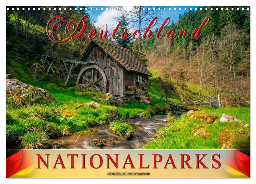 Deutschland - Nationalparks (Wandkalender 2027 DIN A3 quer) CALVENDO Monatskalender