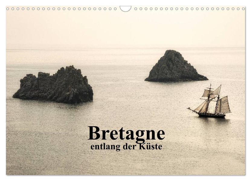 Bretagne entlang der Küste (Wandkalender 2027 DIN A3 quer) CALVENDO Monatskalender