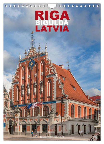 Riga Sigulda Latvia (Wall Calendar 2027 DIN A4 portrait) CALVENDO 12 Month Wall Calendar