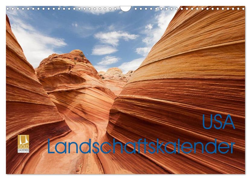USA Landschaftskalender (Wandkalender 2027 DIN A3 quer) CALVENDO Monatskalender